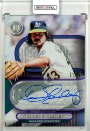 2024 Topps Tribute Dennis Eckersley Tribute Autographs Purple【21/50】 Oakland Athletics