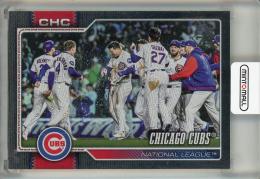 2026 Topps  Black Rainbow Foil #320【05/10】 Chicago Cubs