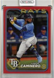 2024 Topps Japan Junior Caminero Red #14【4/5】 Tampa Bay Rays