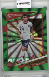 2021-22 Donruss Soccer Road to Qatar United States Christian Pulisic Base Holo Green Laser(パラレル版)