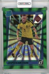 2021-22 Donruss Soccer Road to Qatar Sweden Jesper Karlsson Base Holo Green Laser(パラレル版)