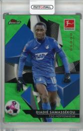 2020-21 Topps Finest Bundesliga TSG HOFFENHEIM Diadie Samassekou Base Green Wave(パラレル版) 89/99