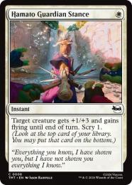 ◆予約◆【TMT】【ENG】【Foil】〈008-C-W〉《ハマト流防御の構え/Hamato Guardian Stance》