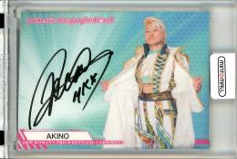 2023 BBM 女子プロレスカード  AKINO 直筆サインカード 071/100