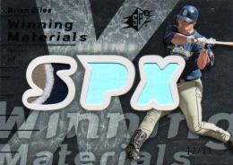 2007 UPPER DECK SPX  Brian Giles Game Used Material 12/99