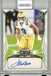 2023 Leaf  Draft Football  Jake Bobo Autograph