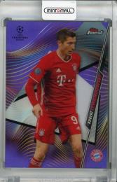 2020-21 Topps Finest UEFA Champions League FC Bayern Munchen Robert Lewandowski Base Purple(パラレル版) 074/250