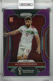2022 Panini Prizm FIFA World Cup Qatar IR Iran Ali Gholizadeh Base Purple (RC)(パラレル版) 140/199