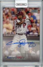 【表面左側微キズ、裏面左側微スレあり】2023 TOPPS Stadium Club Jimmy Rollins Autograph
