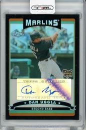 2006 TOPPS Chrome Dan Uggla Autograph (RC)【132/200 Refractor】