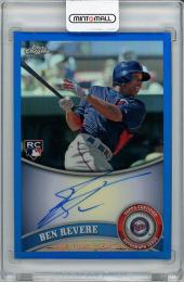 【表面若干スレあり】2011 TOPPS Chrome Ben Revere Autograph (RC)【069/199】