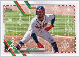 2021 Topps Walmart Holiday #HW34 Ozzie Albies