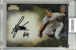 2023 EPOCH  阪神タイガース PREMIER  桑原 謙太朗 Authentic Autograph　直筆サインカード【59/83】 阪神タイガース
