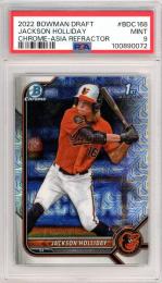2022 Bowman Draft Jackson Holliday Chrome Asia Refractor【PSA9】 Baltimore Orioles