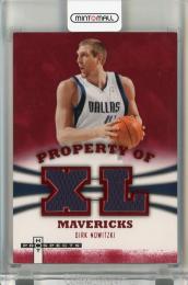 2007-08 Fleer Hot Prospects Dirk Nowitzki Hot Materials Red #DN【10/25】