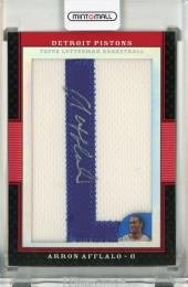 2007-08 Topps Letterman Arron Afflalo Patches Autographs Refractors #AA【11/15】《擦れ、側面汚れあり》