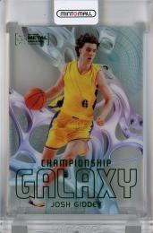 2021 Upper Deck Metal Universe Champions  Josh Giddey Championship Galaxy Green Acetate #CG15