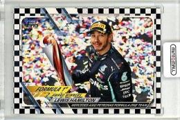 2021 TOPPS Formula 1 Racing  Lewis Hamilton Checker Flag　#171