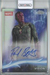 2025 Topps Chrome Marvel Studios Paul Bettany as Vision Autographs #AAPB