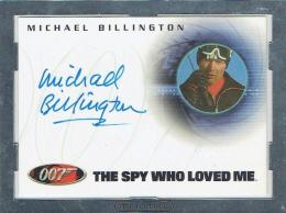 2017 RITEEVHOUSE JAMES BOND ARCHIVES FINAL EDITION Autograph Card Michael Billington