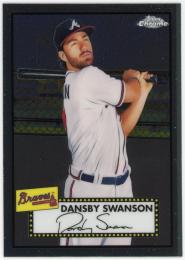 2021 Topps Chrome Platinum Anniversary #241 Dansby Swanson