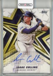 2026 Topps Isaac Collins Autographs #BSAIC Milwaukee Brewers