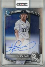 2025 Bowman Chrome Hagen Smith Prospect Autographs #CPAHS Chicago White Sox
