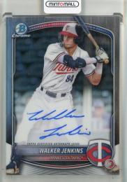 2025 Bowman Chrome Walker Jenkins Prospect Autographs #CPAWJ Minnesota Twins