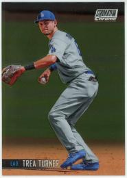2021 Stadium Club Chrome #130 Trea Turner