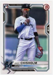 2021 Bowman #71 Jazz Chisholm RC