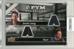 2015 UUPER DECK Ant-Man  Kurt/Scott Lang Pym Particles Dual Memorabilia #PT2LL