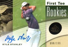 2012 UPPER DECK SP Game Used Golf  Kyle Stanley Autograph 098/199