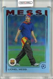 2024-25 Topps UEFA Club Competitions Lionel Messi #27 Short Print Variations FC Barcelona