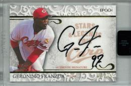 2019 EPOCH 広島東洋カープ STARS & LEGENDS 直筆サインカード ヘロニモ・フランスア 06/23