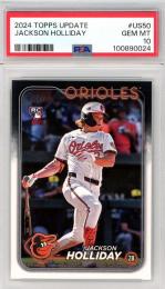 2024 Topps Update Jackson Holliday Base【PSA10】《Gem-MINT》 Baltimore Orioles