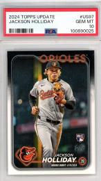 2024 Topps Update Jackson Holliday Base【PSA10】《Gem-MINT》 Baltimore Orioles