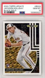 2024 Topps Update Jackson Holliday Black Gold【PSA10】《Gem-MINT》 Baltimore Orioles