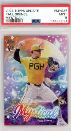 2024 Topps Update Paul Skenes Mystical【PSA9】《MINT 》 Pittsburgh Pirates