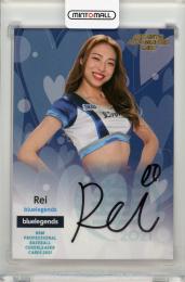 2021 BBM チアリーダーカード -華- 直筆サインカード (bluelegends) Rei 17/90