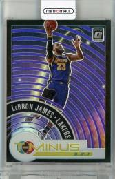 2020-21 Panini Donruss Optic LeBron James T-Minus 3 2 1 Purple #9