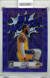 2020-21 Panini Donruss Optic LeBron James My House Purple #4
