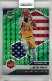 2020-21 Panini Mosaic LeBron James Green #247