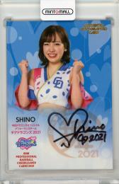 2021 BBM チアリーダーカード -舞- 直筆サインカード (チアドラゴンズ) SHINO 16/90