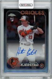 2024 TOPPS Chrome Heston Kjerstad Autograph (RC)
