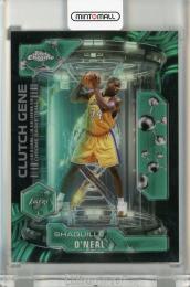 2025-26 Topps Chrome Shaquille O'Neal Clutch Gene Aqua Refractors #CG27【126/199】