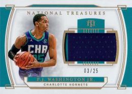 2019-20 Panini National Treasures  PJ Washington Jr. Relics  03/25