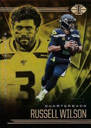 2020 PANINI Illusions Gold #93 Russell Wilson Seattle Seahawks 【07/25】