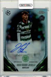 2023-24 TOPPS Chrome UEFA Club Competitions Odin Thiago Holm Chrome Autographs #CAOTH Celtic FC