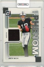 2025 PANINI Donruss Jack Bech Rookie Phenom Jerseys #19 Las Vegas Raiders