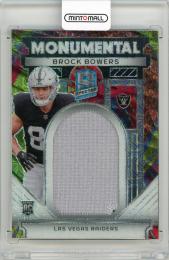 2024 PANINI Spectra Brock Bowers Monumental Memorabilia Meta #13【24/25】 Las Vegas Raiders